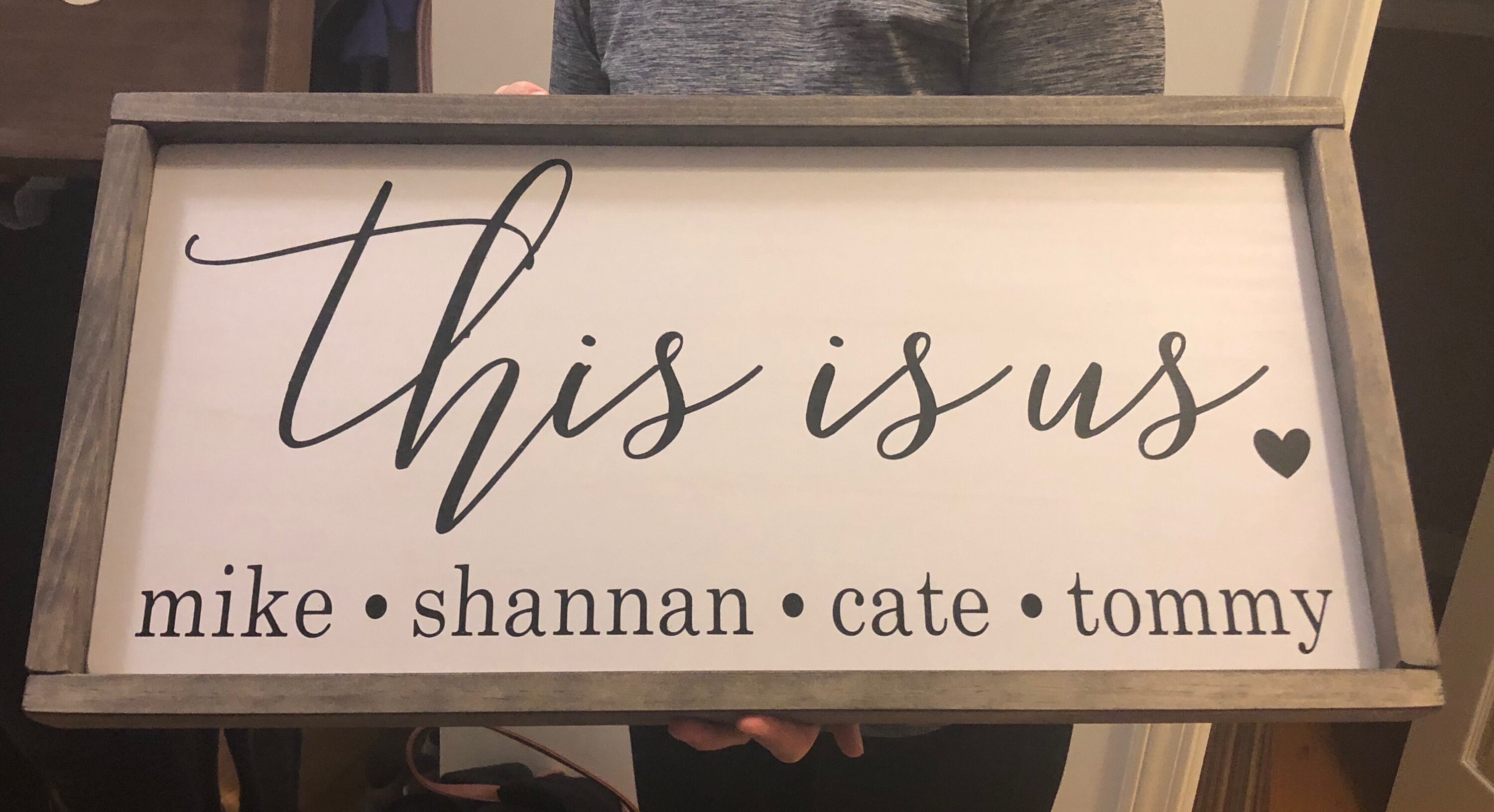 This is Us/Personalized Farmhouse Sign/Home Etsy