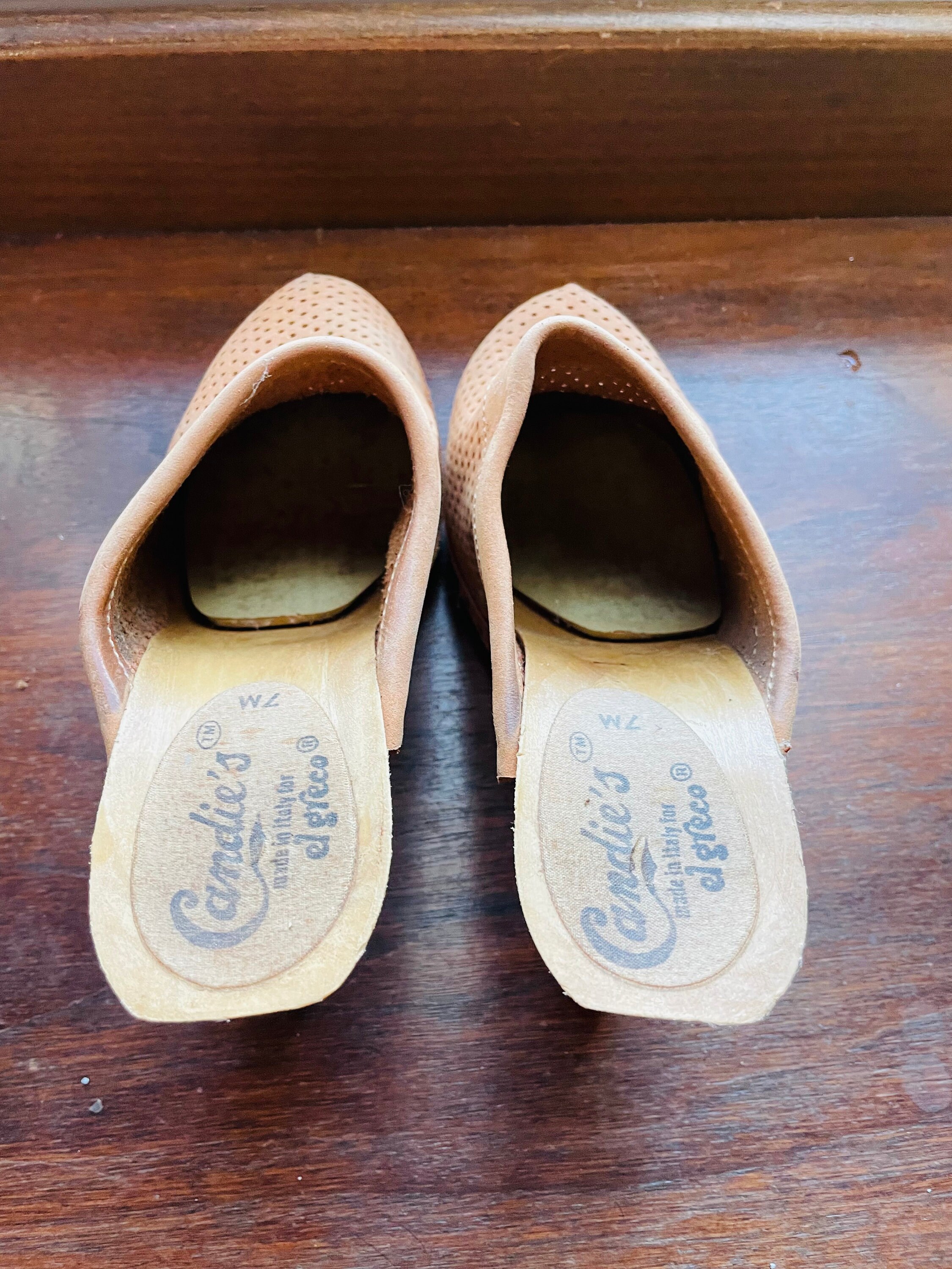 Vintage Candies 1980s Mules clogs Size 38 7 Etsy