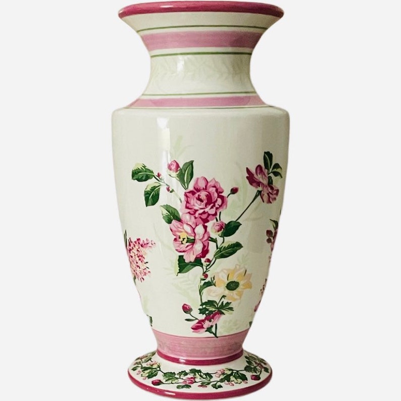 1980s Laura Ashley Home FTD Vase Etsy