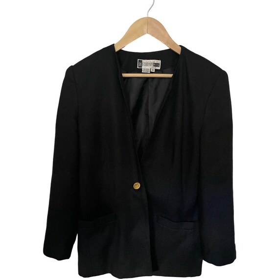 SK & Company Black Jacket Size 12 P - image 1