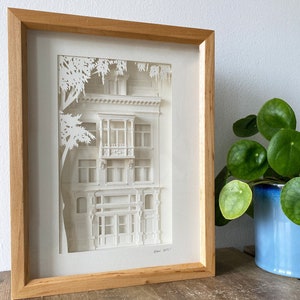 Custom Order: Framed Paper House