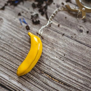 Handgefertigtes Bananen-Tee-Sieb - Kräutertee-Netzsieb, wiederverwendbarer Edelstahl-Steeper