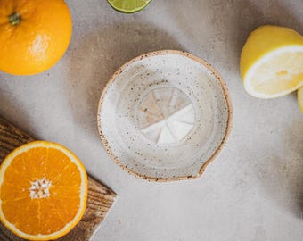 ヴィンテージアンティーククリアガラスレモン/オレンジ/シトラス