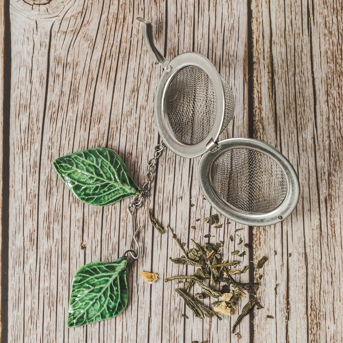 Loose Leaf Tea Strainer Tea Infuser Tea Leaves Tea Steeper Etsy