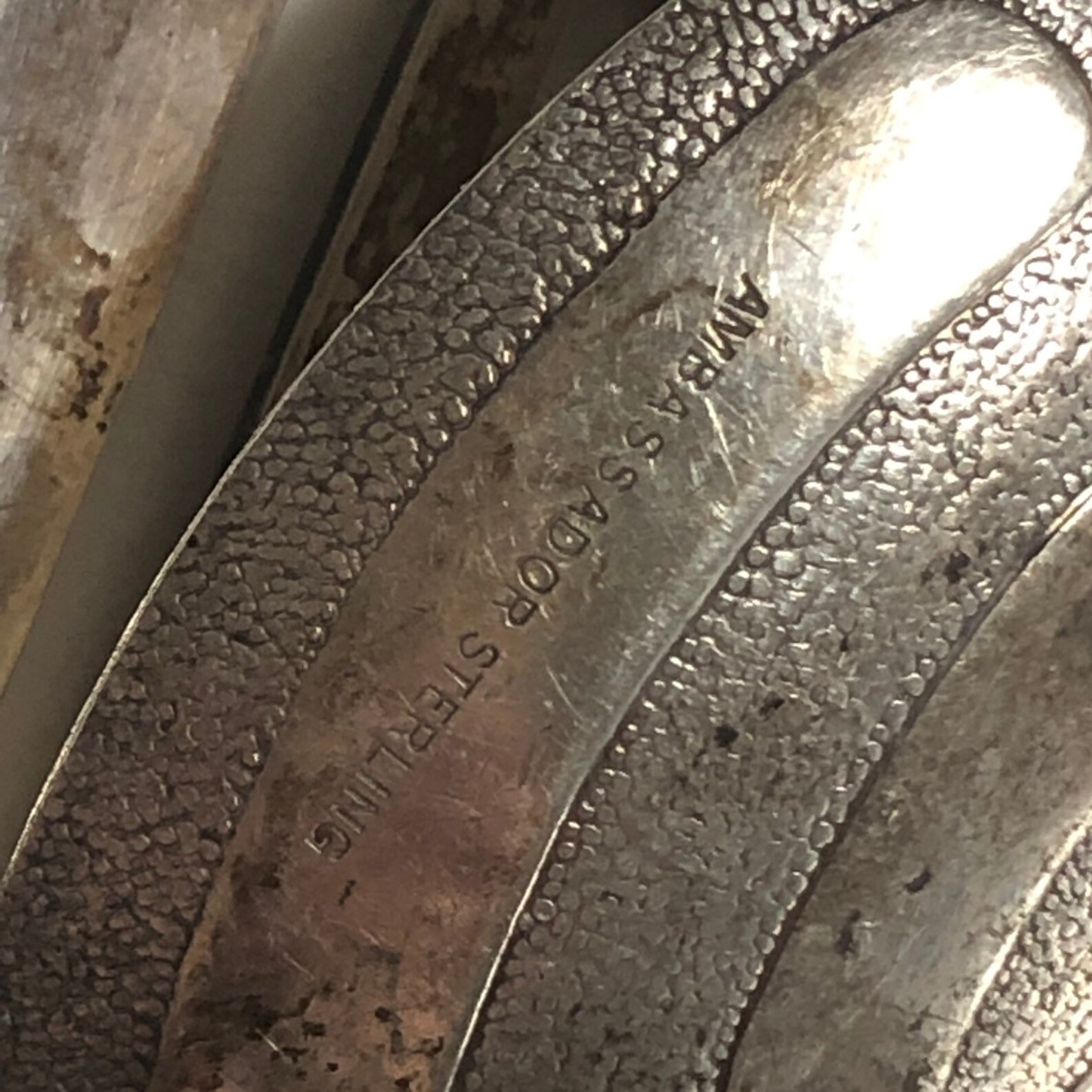 Antique Ambassador Sterling Silver Scissor Pastry Sandwich Etsy