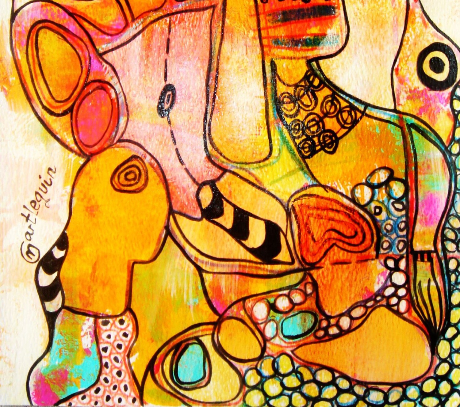 Original Modern Abstract Painting Contemporary Art Decor Etsy