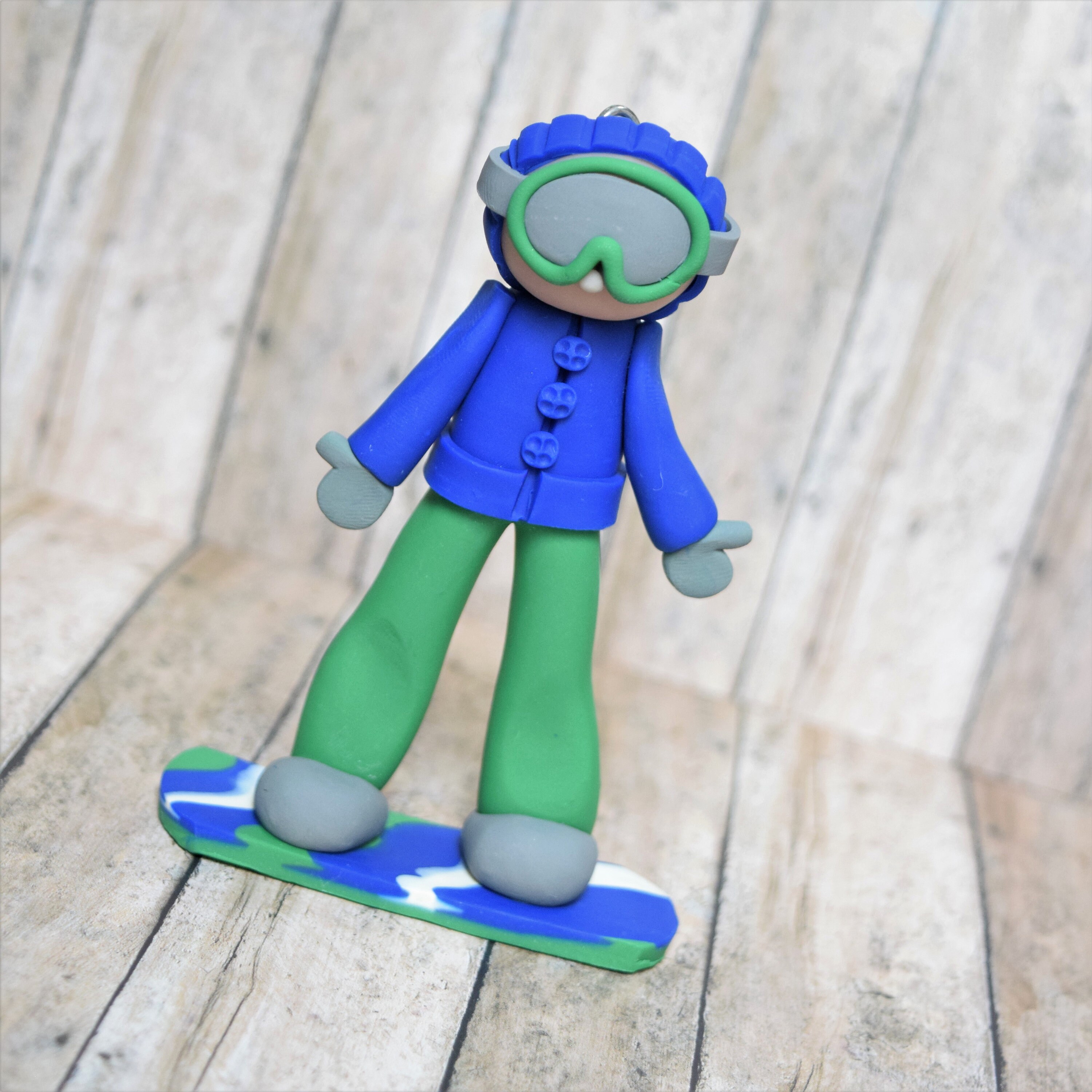 Custom Snowboader Ornament, Cake Topper| snowboarder gift, snowboard …