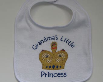 Embroidered Baby Bib