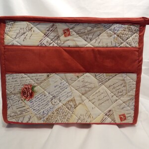 Open Wide Tote Bag, Open Wide Cosmetic Bag, Toiletries Bag,Sewing Accessory Bag, Carry On Bag