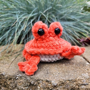 No-sew Mini Crab pattern, Seamore the Crab *NOT A PHYSICAL PRODUCT*