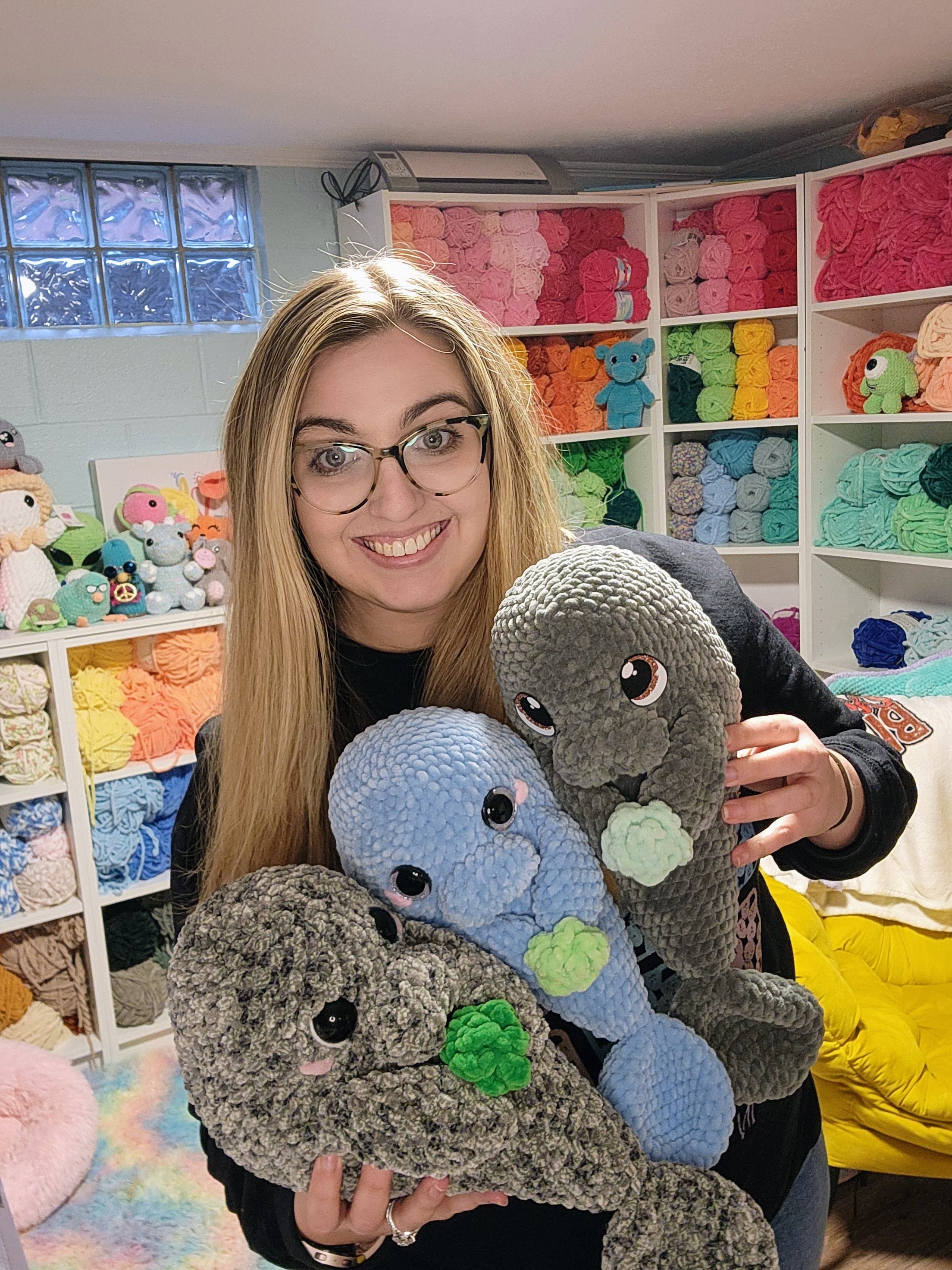 30 Manatee Crochet Patterns: Adorable Sea Cow Designs for Every Skill Level 7 Manatee Pattern *Not a finished product
