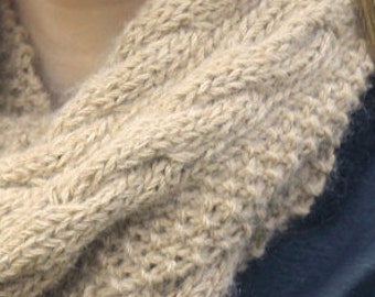 KNITTING PATTERN - Cairns Scarf (Snood/ Infinity Scarf)