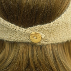 KNITTING PATTERN Honeycomb Headband Ear warmer image 4