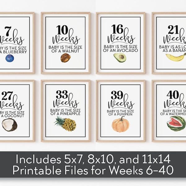 Pregnancy Printable - Etsy