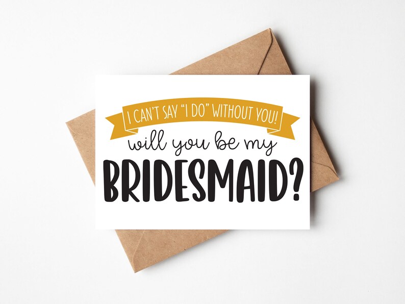 Printable Bridesmaid Cards Printable Bridesmaid Invitations - Etsy