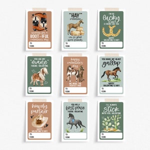 Cartes de Saint-Valentin occidentales imprimables, Cowboy Valentines pour les enfants, Cartes de Saint-Valentin pour chevaux, Carte Howdy Valentine, Cowgirl Valentines pour amis