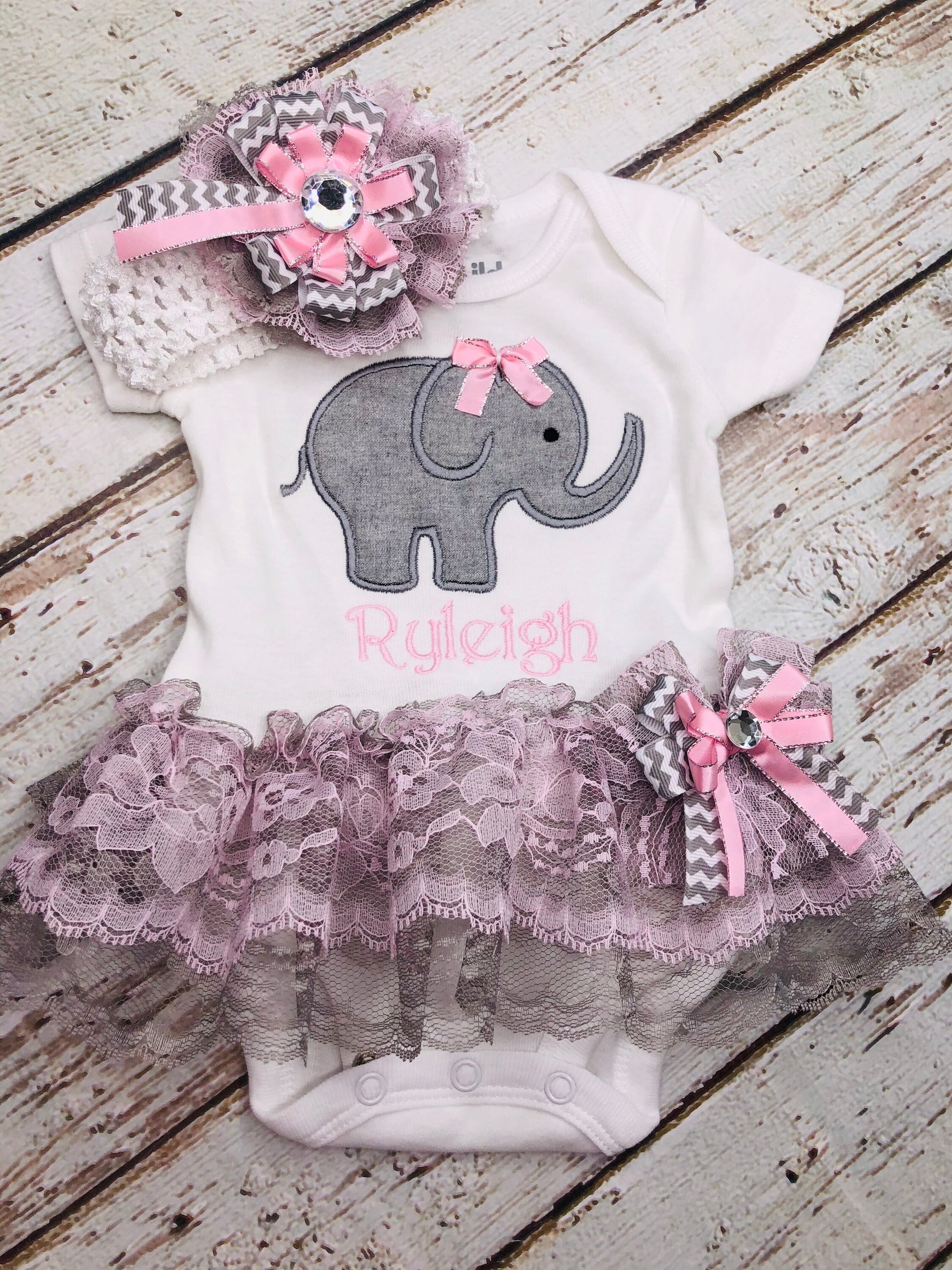 monogrammed newborn clothes