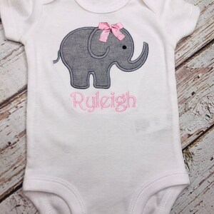 newborn girl elephant outfit