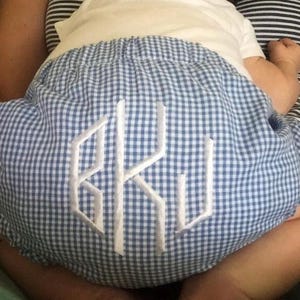 Baby Boy or Baby Girl Diaper Monogramed Diaper Covers, Appliqued Diaper Covers, Personalized Diaper Covers 3-12 Months Baby Boy/Girl Gift afbeelding 2