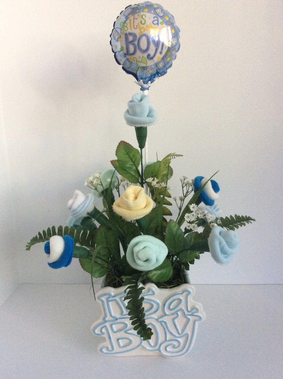 It's a Boy Baby Shower centerpiece Baby Boy Gift Baby Etsy