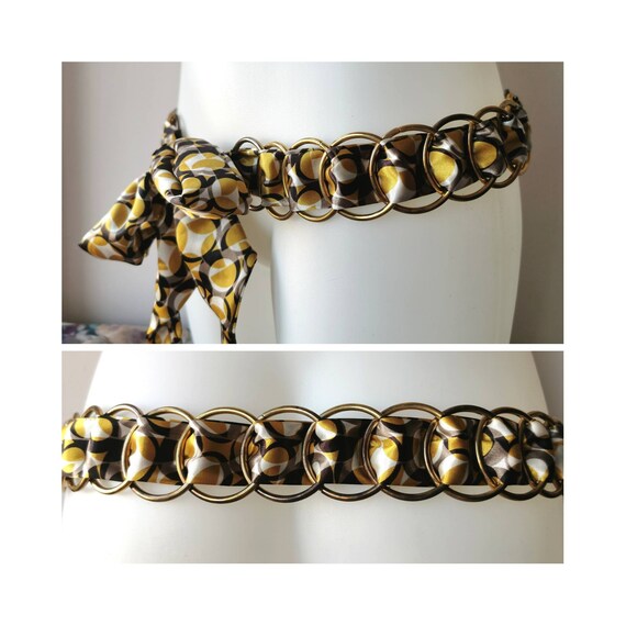 VINTAGE 90s Esprit Ribbon and Circle 