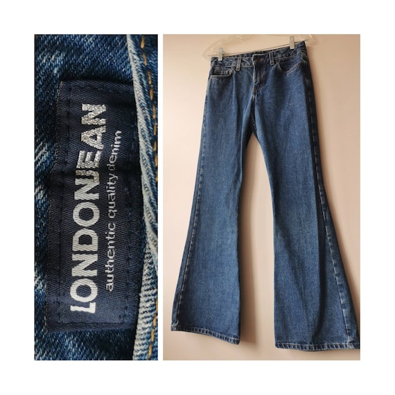 VINTAGE Y2K 00s London Jean Size 2 Medium Wash Denim Jeans