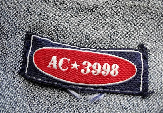 VINTAGE Late 90s Y2K 2000s Access Jeans AC 3998 Jean Jacket