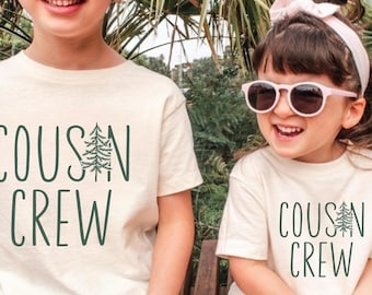 Custom Cousin Camping Shirt, Cousin crew Vacation tee, Custom trip tshirt, matching cousin tees, Cousin crew Gift