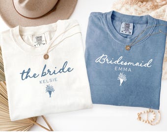 Custom Bridal Party Shirts, Mother of the Groom Shirt, Bride Shirt, bridal party gifts, Bachelorette Party Shirts, Mom of the Bride