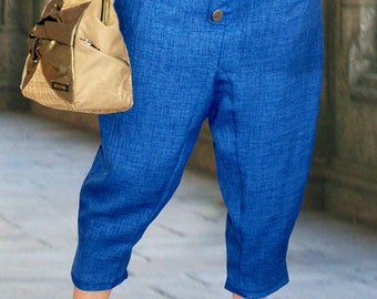 Special Blue harem pants. size US 14-16