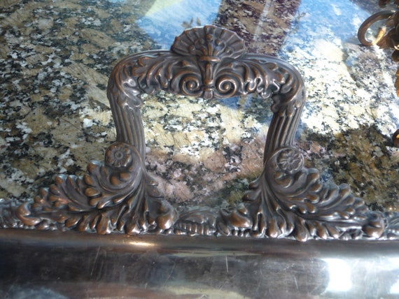 1800s Antique FRENCH Silver TRAY! Gandais~plater to the King