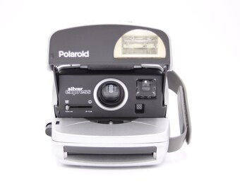 RARE Polaroid Camera // Silver Express // Film Tested & Working