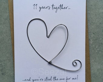 11th anniversary etsy