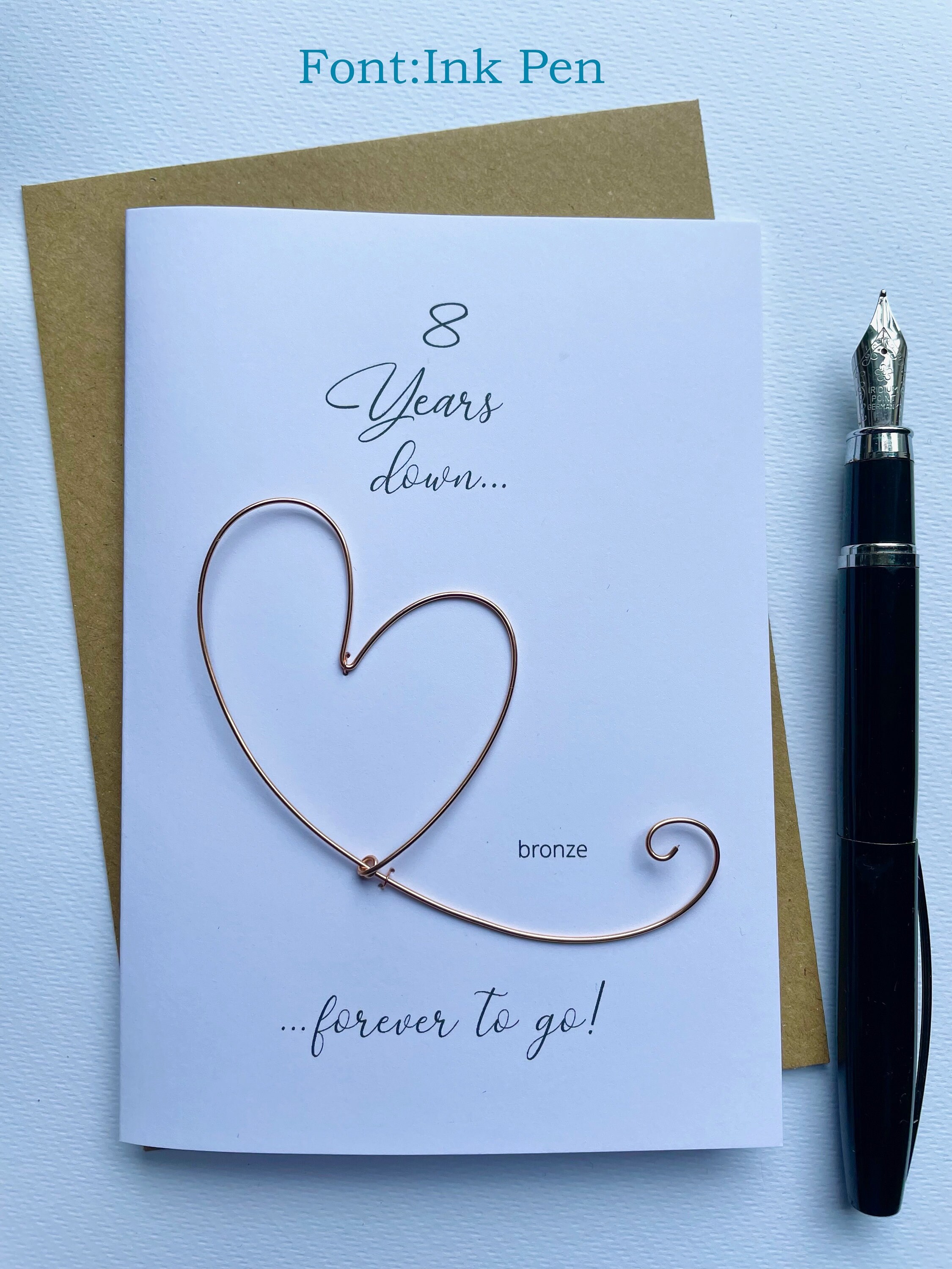 Regalo Bronzo Personalizzato Bronzo - Vassoio Gioielli Per Coppia Con Incisione Regalo 8° Anniversario - Foto 6