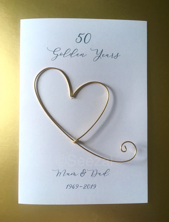 mum and dad 50th wedding anniversary gifts