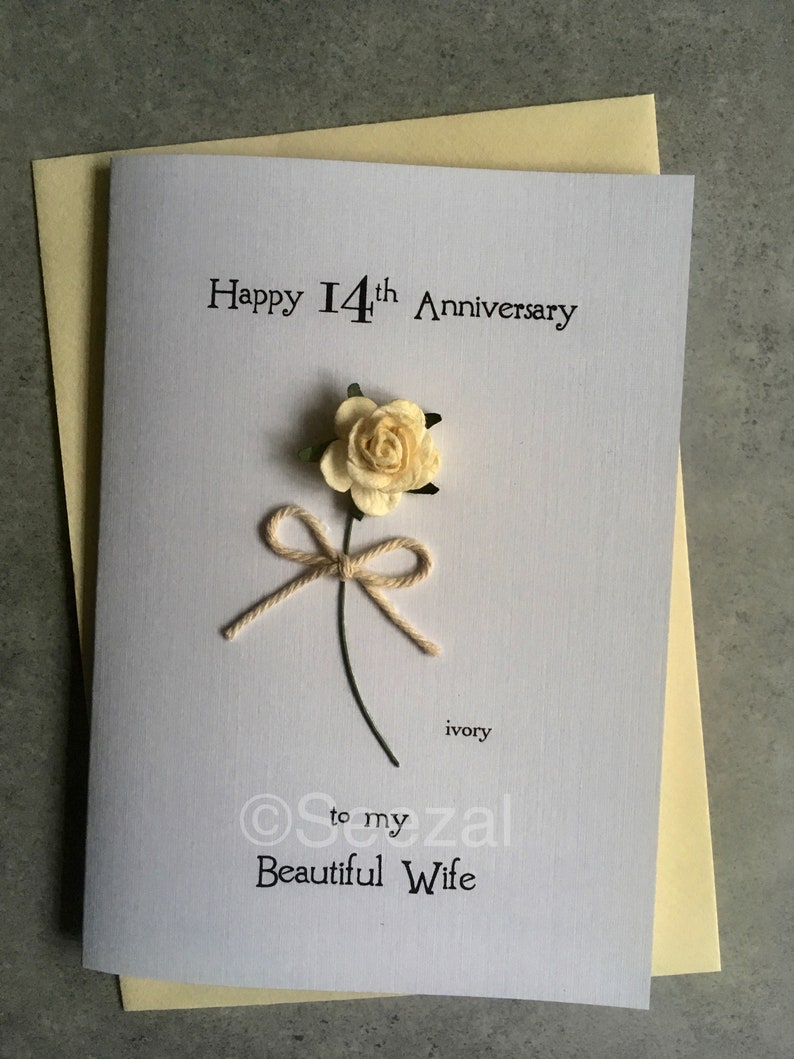 14 years anniversary message to husband