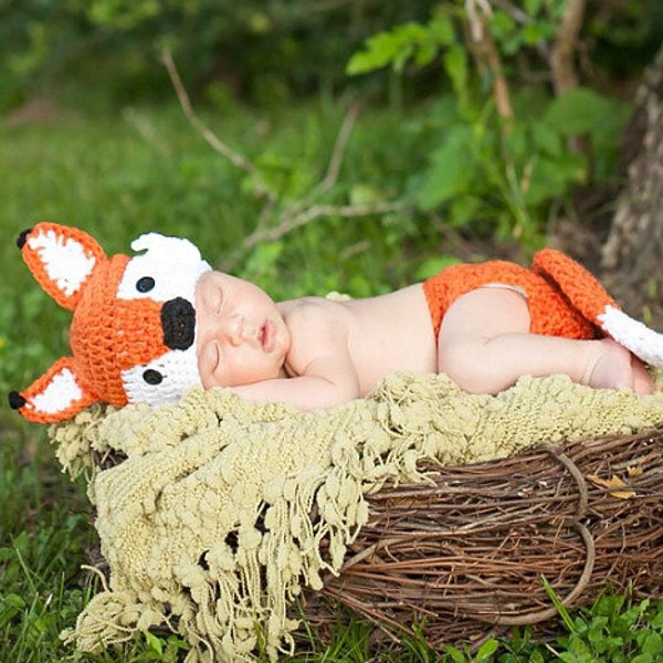 Newborn Fox Etsy