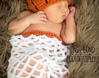 Baby Basketball Hat and Net Cocoon Baby Boy Baby Girl Basketball Prop