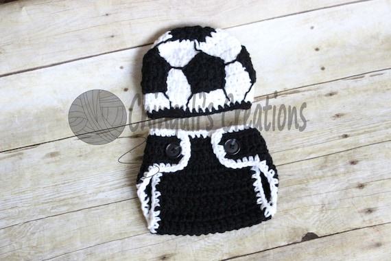 crochet soccer hat