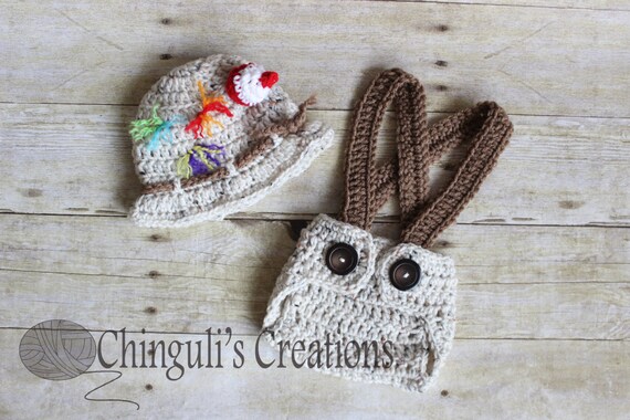 Chinguliscreations Baby Fisherman Crochet Outfit Hat Gone Fishing Hat Fisherman Baby Hat Diaper Cover Fishes Set Newborn Fisherman Outfit