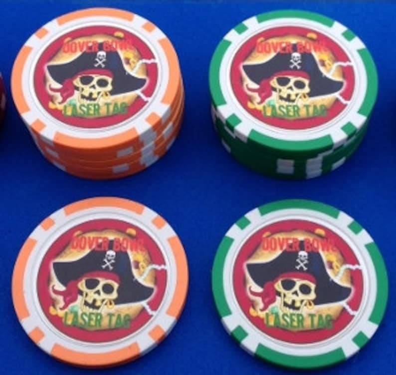 Custom Poker Chip Golf Ball Markers Etsy