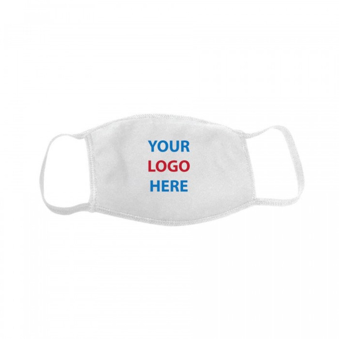 100 Custom Logo Masks Personalized With Your Logo or Design Etsy
