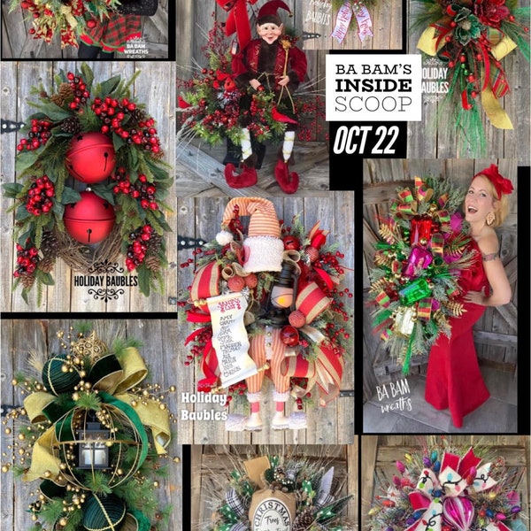 Ba Bam Wreaths Etsy