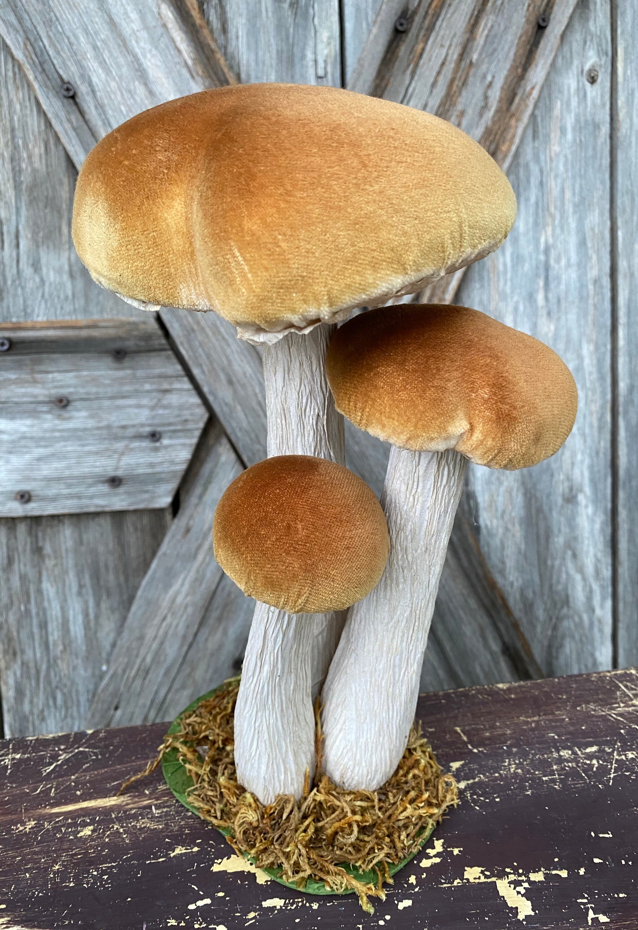 Gold Mushroom Decor, Wreath Supply, Floral