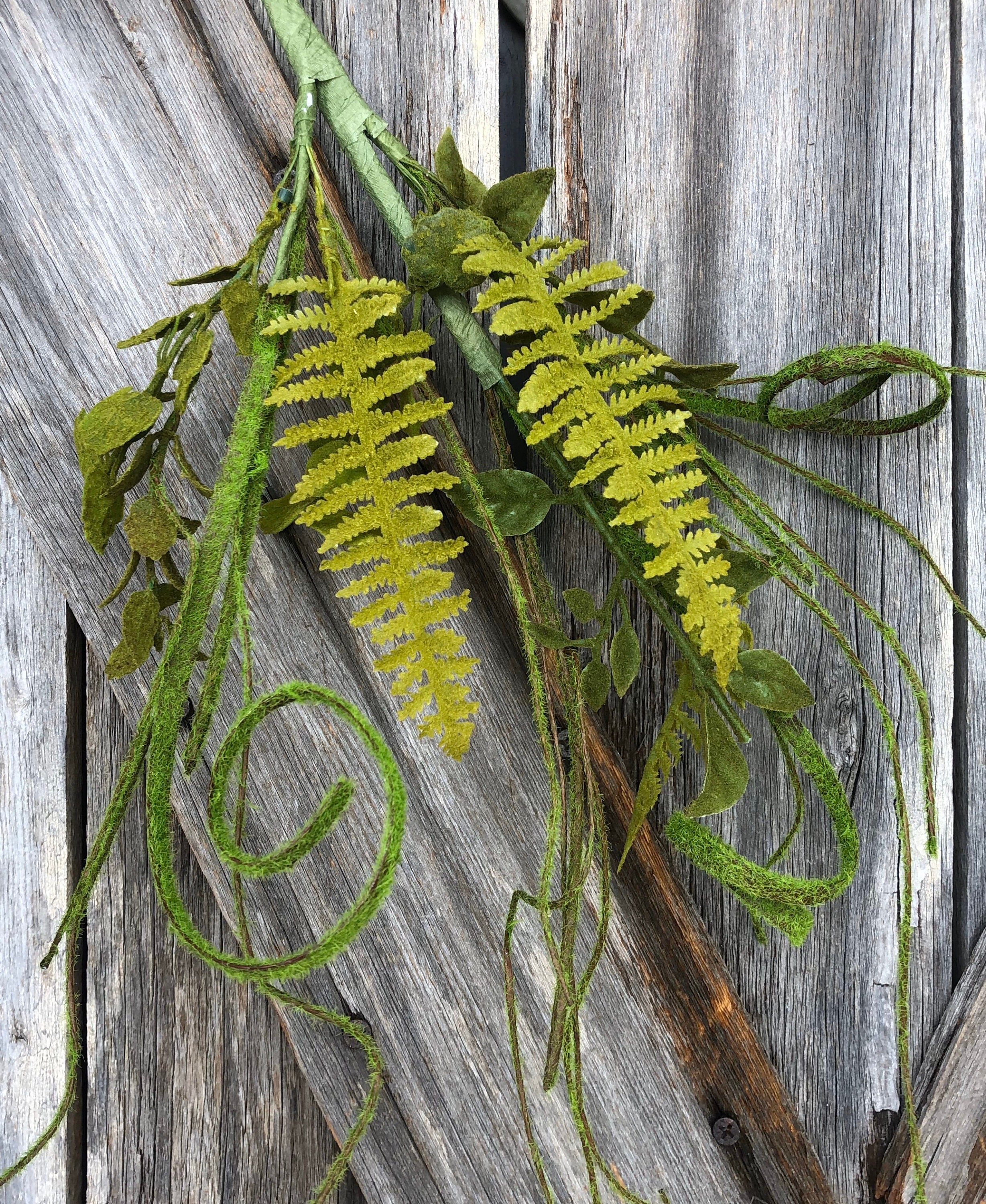 Wispy Leaf Pick, Wreath Supply, Floral