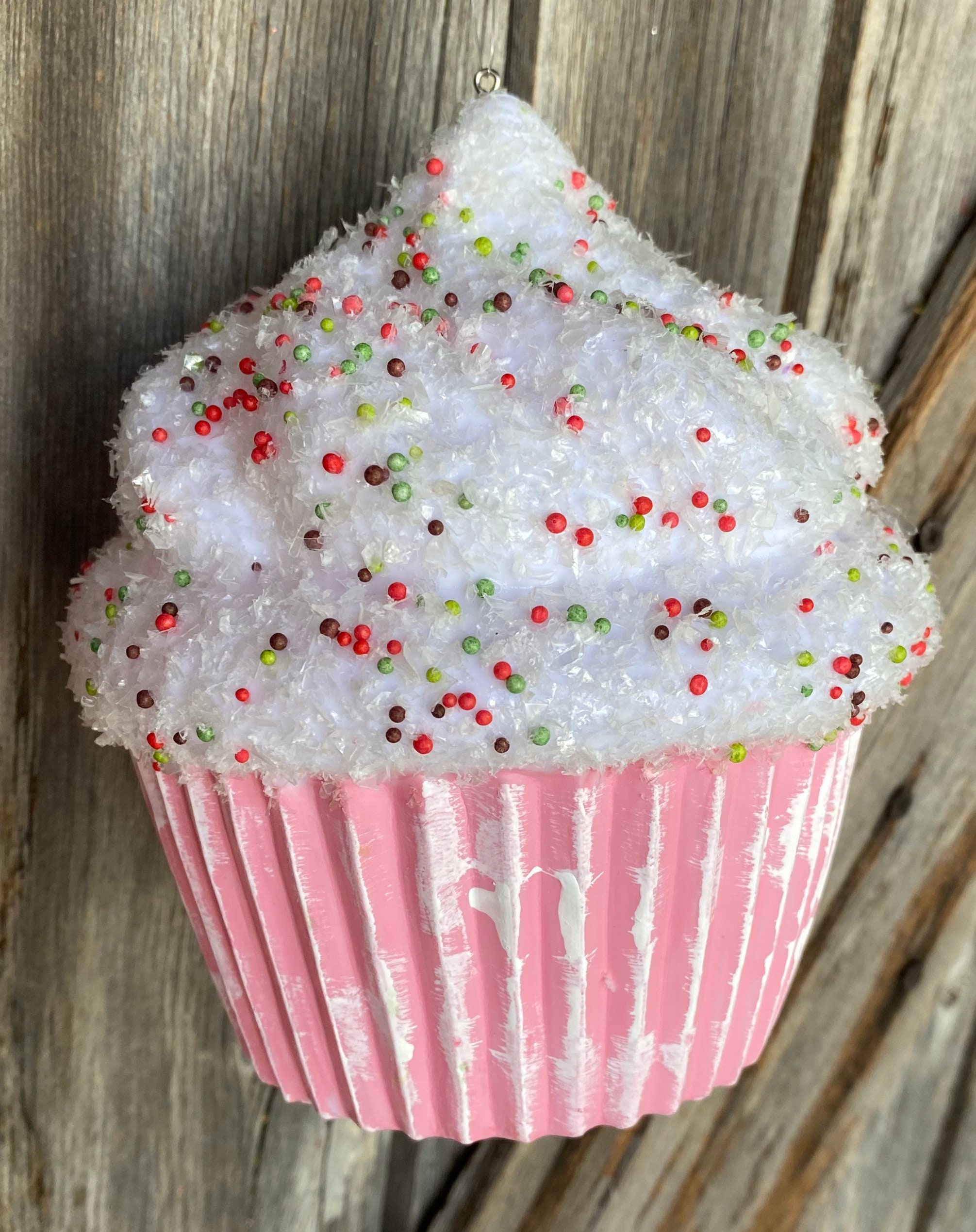 Sprinkle Pink Cupcake