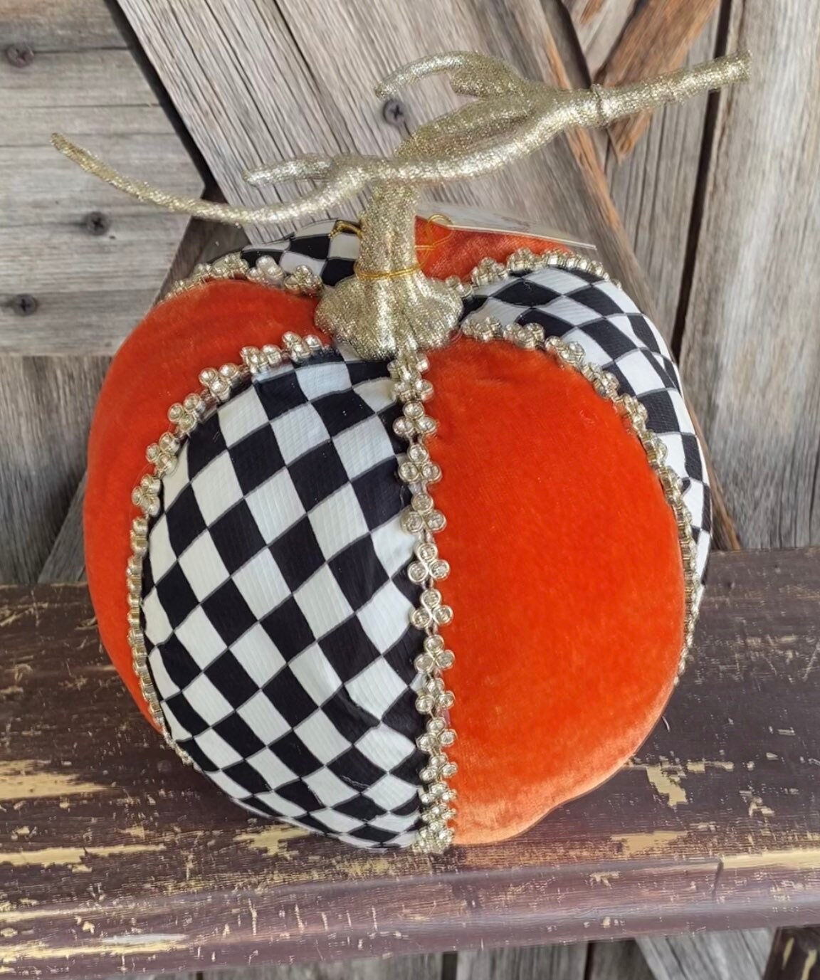 tall-harlequin-6-inch-mark-roberts-luxury-pumpkin