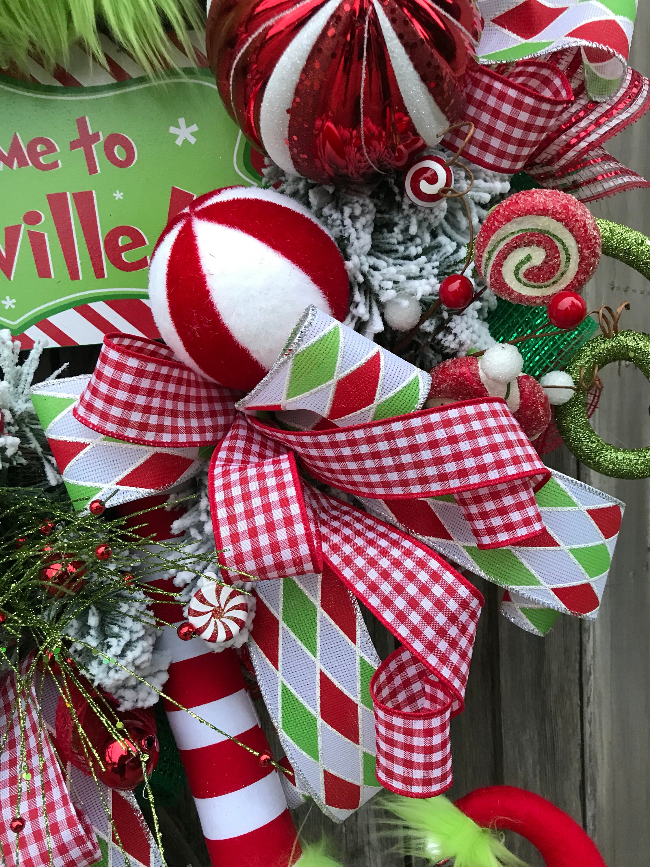 Whoville Christmas Wreath 