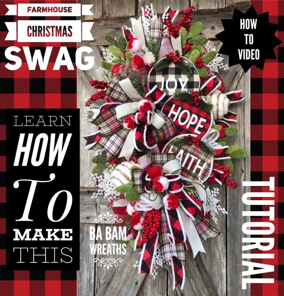 How to Video How to Wreath Wreath Tutorial Christmas image
