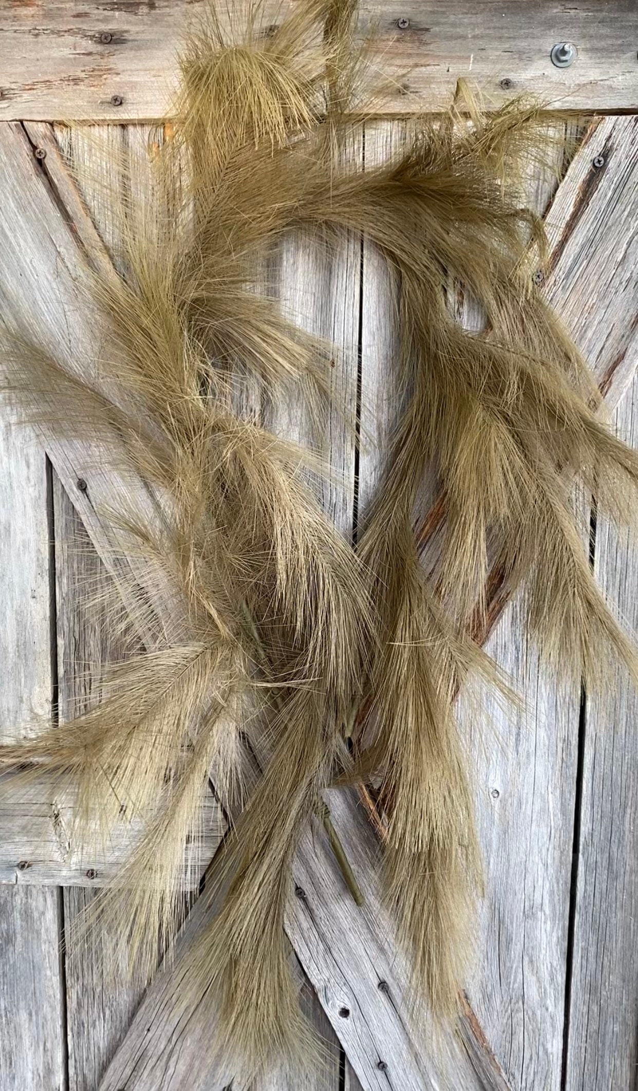 Pampas Grass Garland